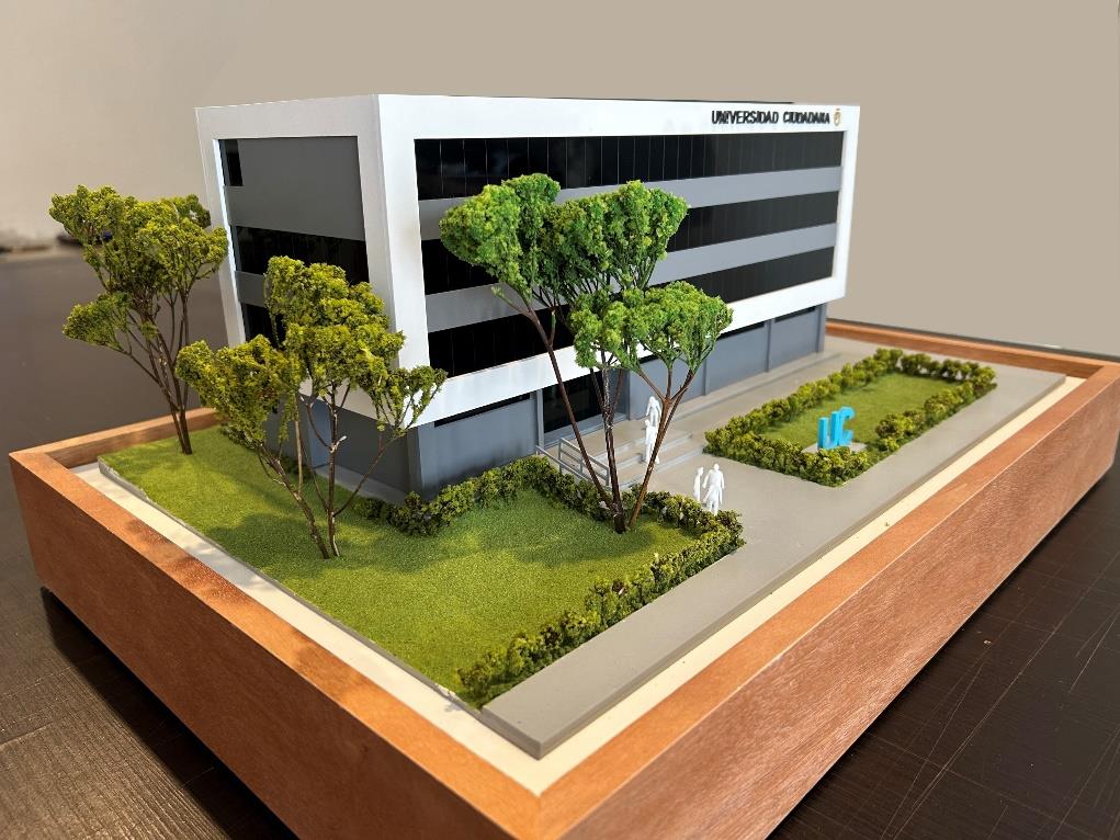 Maqueta arquitectónica Universidad Ciudadana