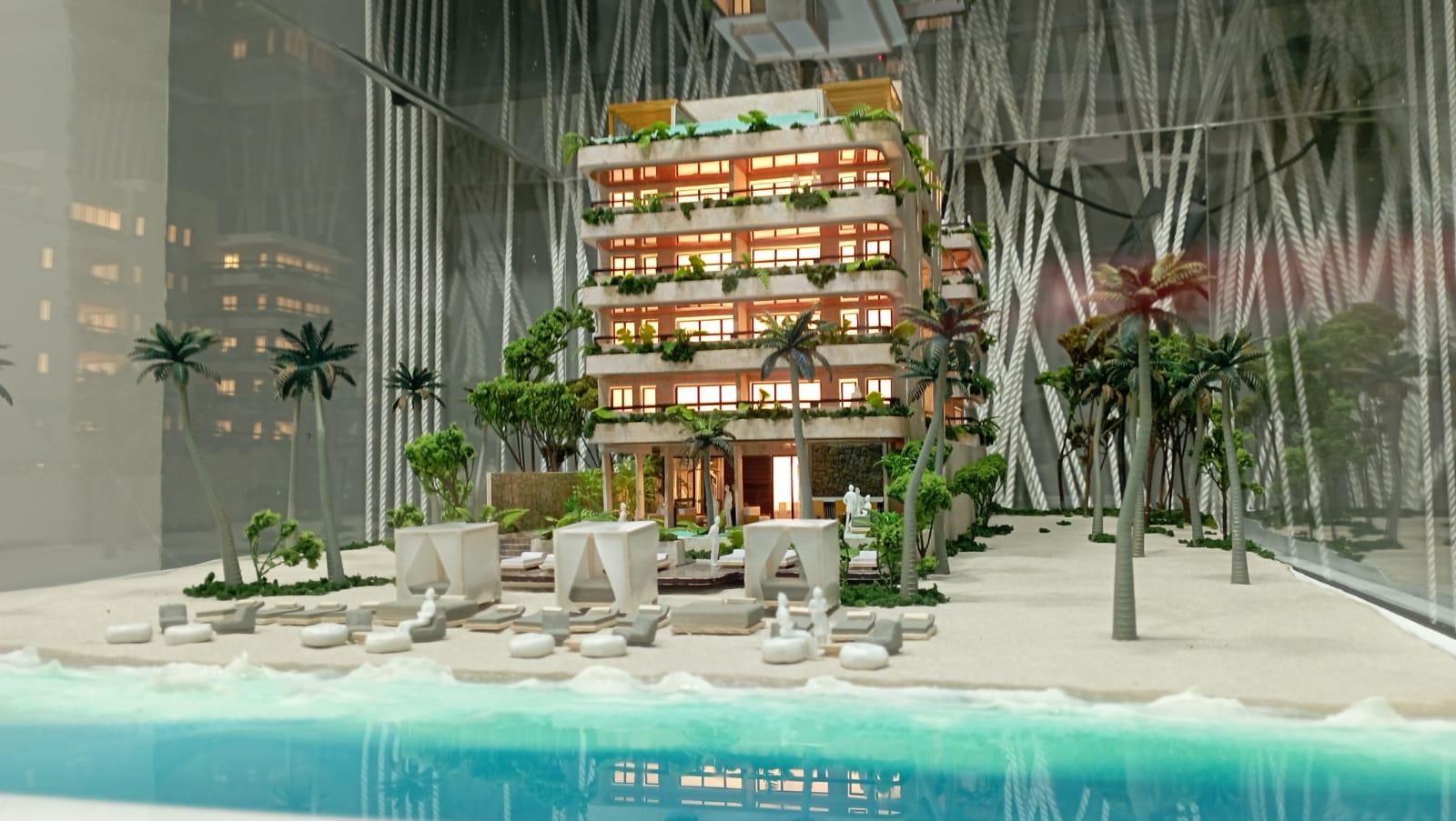 Maqueta arquitectónica Nalu Beachfront