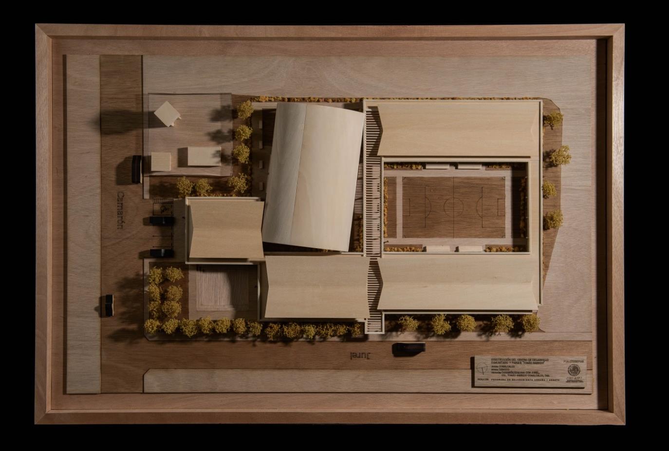 Maqueta Centro de Desarrollo Comunitario Tomás Garrido