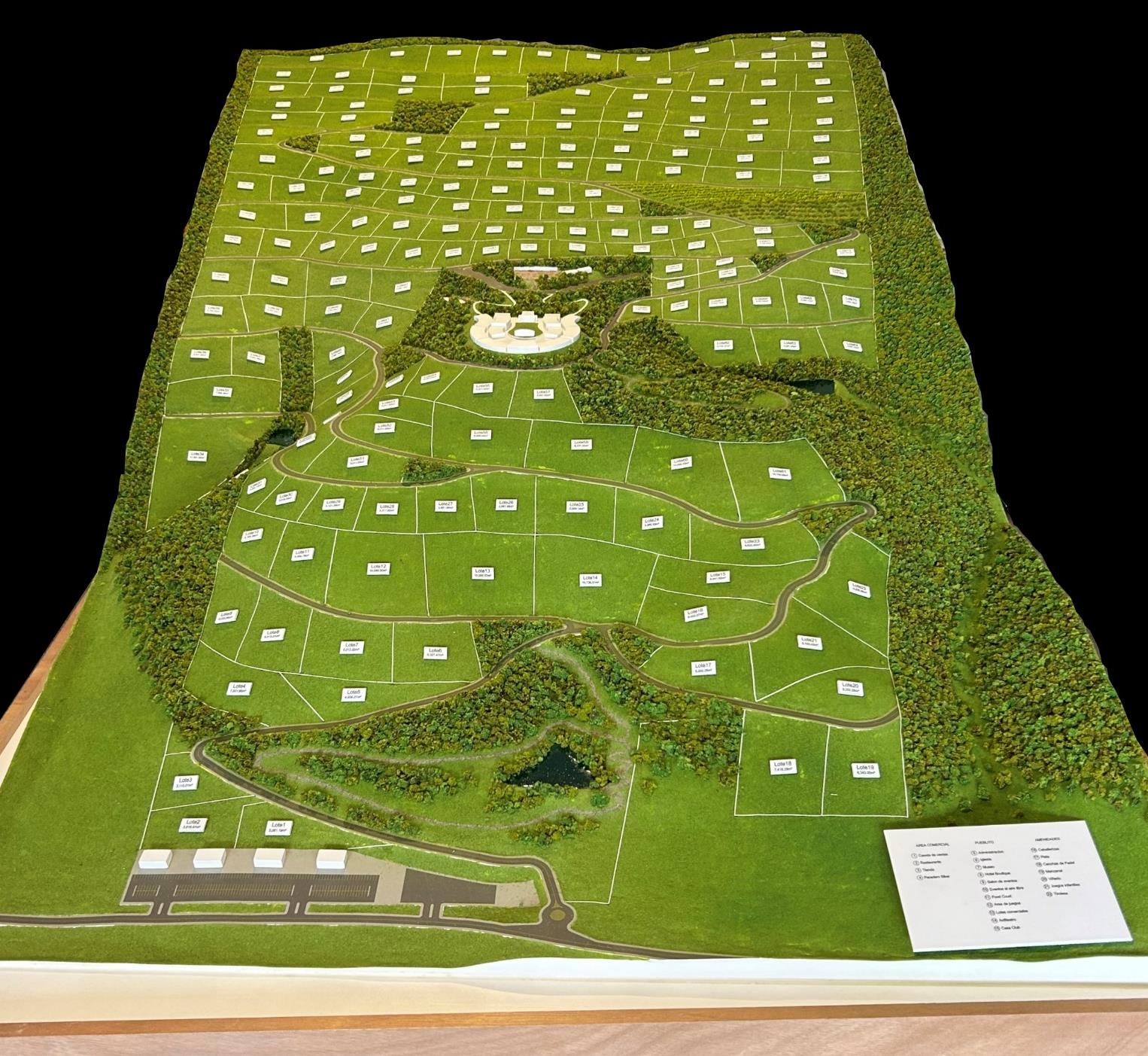 Maqueta arquitectónica Bosque Boreal Country House & Resort