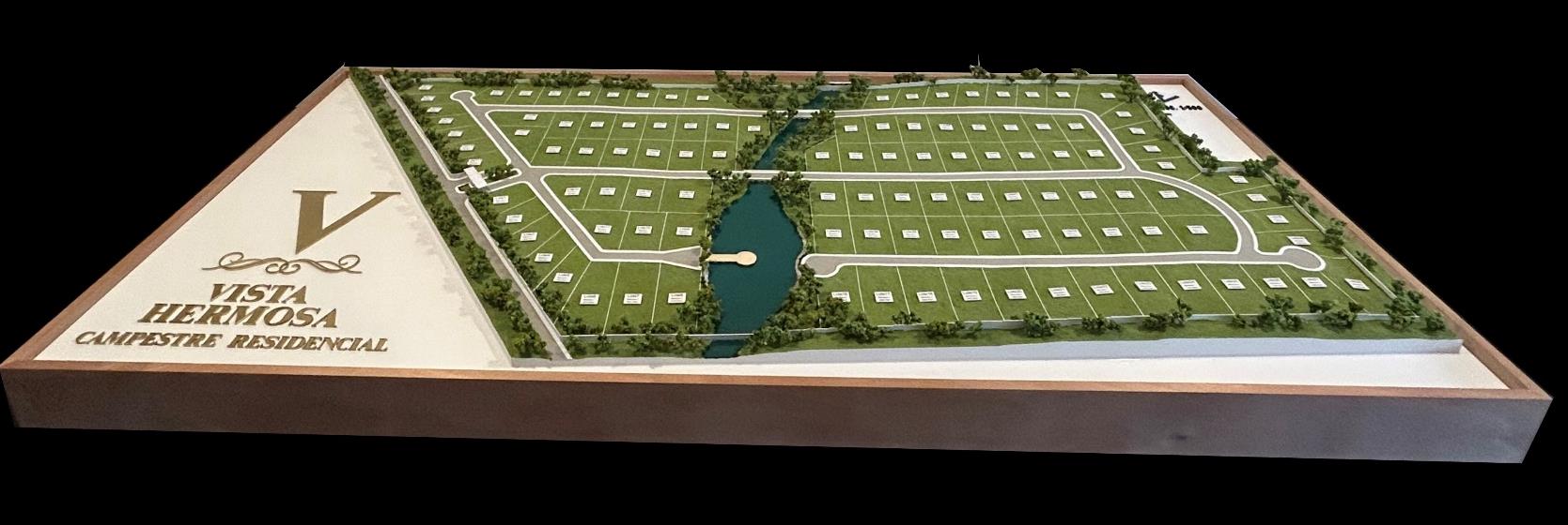 Maqueta arquitectónica Vista Hermosa Campestre Residencial